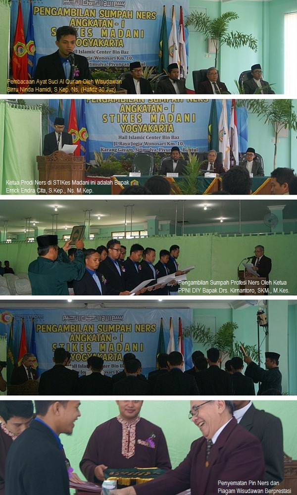 Sumpah Ners Angkatan I STIKes Madani