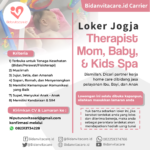 LOKER JOGJA Therapist Mom, Kids & Baby Spa